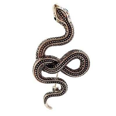 Брошь-кулон ЗМЕЙКА