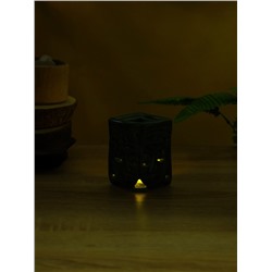 Аромалампа «Близнецы», 6.5×6.5×9 см, керамика, зелёная