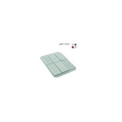 Форма для выпечки 20*15*1,1см силиконовая ШОКОЛАД 6 ячеек КТ-S-369