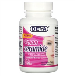 Deva, Vegan Ceramide, 60 Vegan Caps