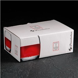 Набор стопок - шотов для водки Paşabahçe Sylvana, 80 мл, 6 шт., стекло, прозрачный