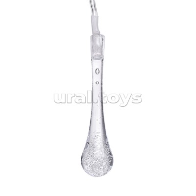 Электрогирлянда Бахрома, 3м, 96 ламп, теплый