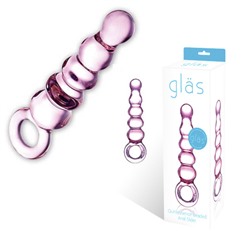 Розовый анальный жезл Quintessence Anal Slider - 19 см.