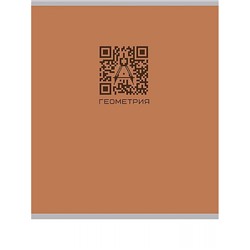 Тетрадь 48л "КЬЮАР-КОД" по геометрии 48-9930 Проф-Пресс