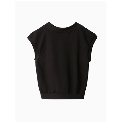 Жилет женский MINAKU: Casual Collection, чёрный, размер 42-44