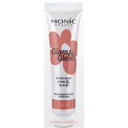 Корея Monic Beauty Румяна кремовые для лица Glow Up! Cream Blush Cheek&Lip Tiinge 02 Joy