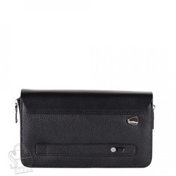 Клатч мужской кожаный 3509-2H black Heanbag