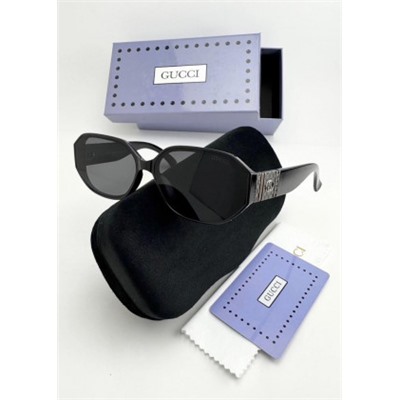 Набор женские солнцезащитные очки, коробка, чехол + салфетки #22770424