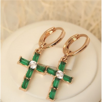 Серьги позолота  H01-15152