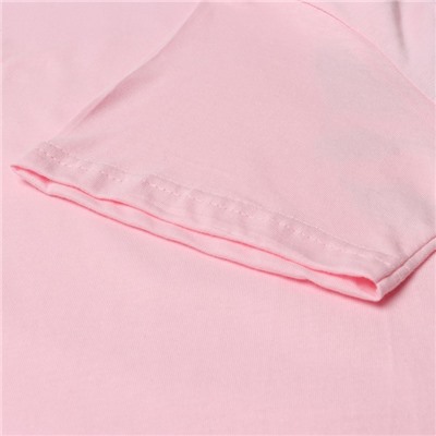 Пижама женская (футболка, шорты) Tusi, размер 48, цвет пудра