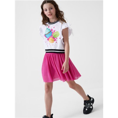 Джемпер трикотажный для девочек (футболка)