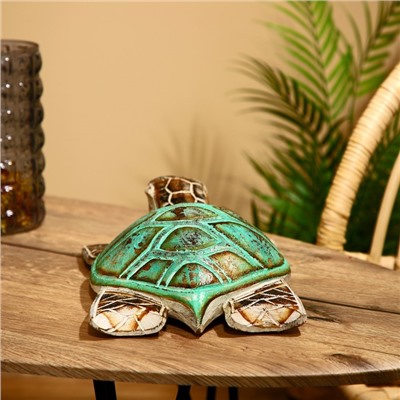 Сувенир «Черепаха с чёрным носом», 30×20×6 см, албезия