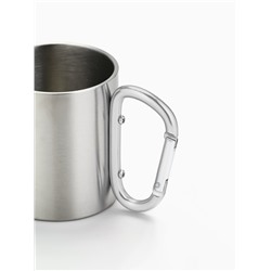 Кружка туристическая с карабином «НЗ», 180 мл