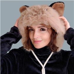 Шапка с ушками