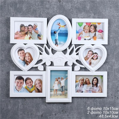 Фоторамка коллаж Дерево 48х43 см / 342-12 /уп 24/8 фото