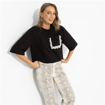 Футболка из хлопка оверсайз, На стильной волне