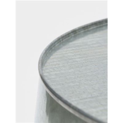 Таз для бани, круглый, оцинкованная сталь, 38 л