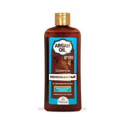 Ф-721 Argan oil Шампунь бессульфатный против выпадения 400 мл