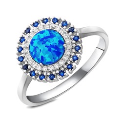 Кольцо, опал, FYN-19704