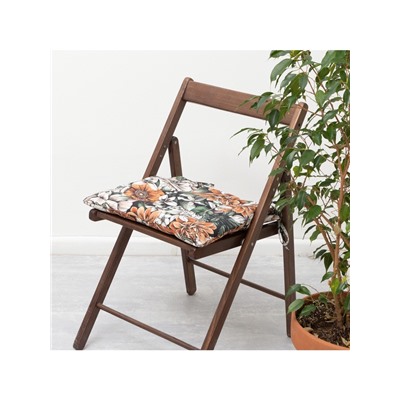 Подушка на стул «Этель» Meadow flower, 42×42 см