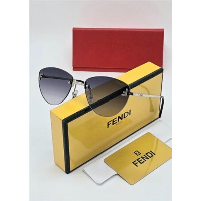 Набор женские солнцезащитные очки, коробка, чехол + салфетки #22944764