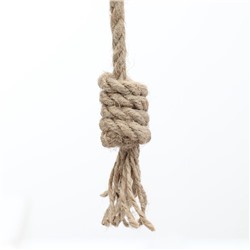 Когтеточка-столбик, Ø10, с площадкой, КД-37, джут 35×35×64 см, микс