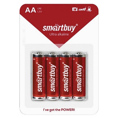 Батарейка AAA Smart Buy LR03 (4-BL) (48/480)
