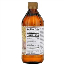 Eden Foods, Органическое кунжутное масло, нерафинированное, 473 мл (16 жидких унций)
