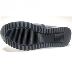 P4214 черн Ботинки зима женские (35-40)/6