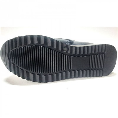 P4214 черн Ботинки зима женские (35-40)/6