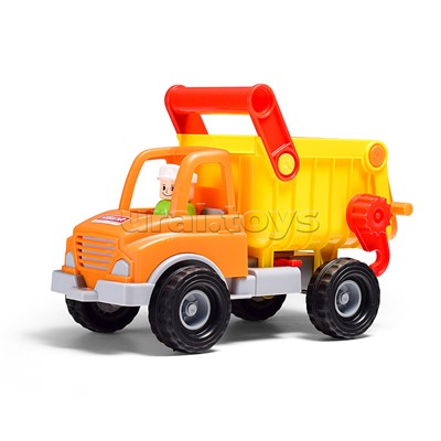 Песочный набор № 143  Грузовик самосвал с песочным набором №101