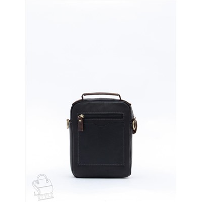 Сумка мужская кожаная 4185-1TR black Tough Ruder