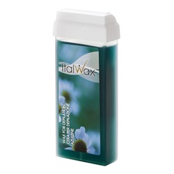 ItalWax Тёплый воск для депиляции в картридже / Classic, Азулен, 100 мл 4629