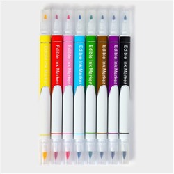 Маркеры пищевые KONFINETTA, набор 8 шт., украшение десертов, разноцветные