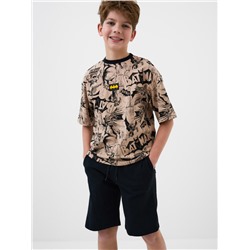 Комплект трикотажный для мальчиков: фуфайка (футболка), шорты