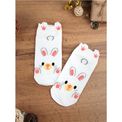 Носки р. 35-40 Зверята короткие / L814 /уп 500/1200/ ОДНА ПАРА/ МАРКА