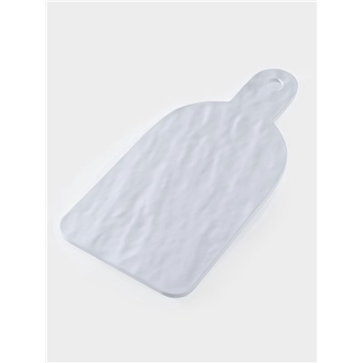 Доска разделочная «Белый Восток», 34.5×16.7×1.7 см, меламин, сервировочная, белая