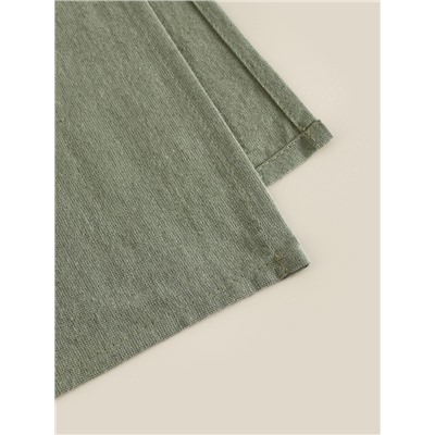 Простыня евро SL Home Linen collection, 235×240 см, зелёная
