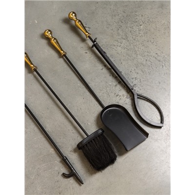 Каминный набор, 62 см, сталь, алюминий