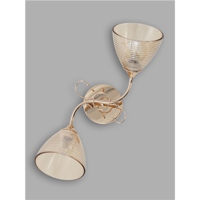 Люстра 13211/2, 2хE27, 40 Вт, золото