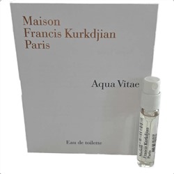 MAISON FRANCIS KURKDJIAN AQUA VITAE edt 2ml пробник