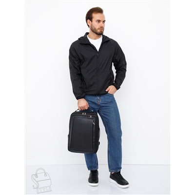 Рюкзак мужской кожаный 131419-149H black Heanbag