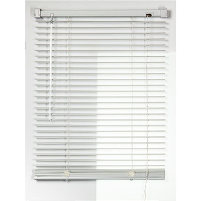 Жалюзи, пластик 60×160 см, цвет белый