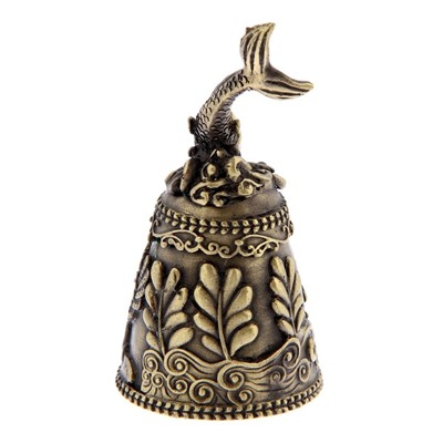 Колокольчик ангел «На счастье и удачу», 7×3.5 см