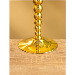 Бокал для вина, 8×7×17 см, латунь