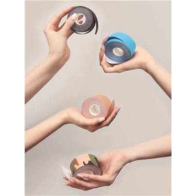 Кинезио - тейп, 5 см × 5 м, бежевый