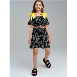 Комплект текстильный для девочек: топ, шорты