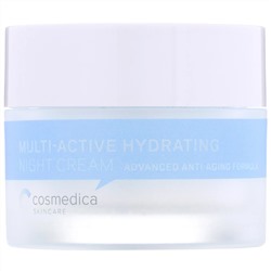 Cosmedica Skincare, Мультиактивный увлажняющий ночной крем, усовершенствованная антивозрастная формула, 1,76 унц. (50 г)