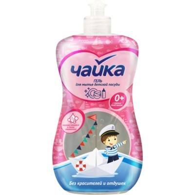Гель для мытья детской посуды 500мл