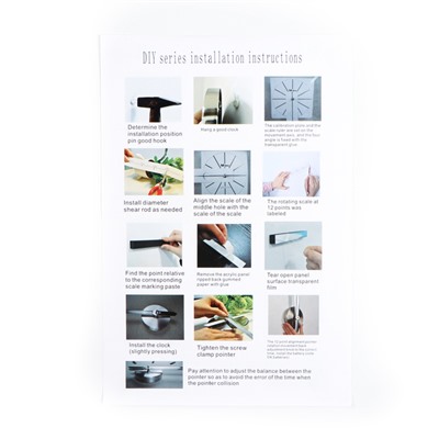 Часы настенные интерьерные большие, 3d «Клермонт», плавный ход, наклейка, d-120 см